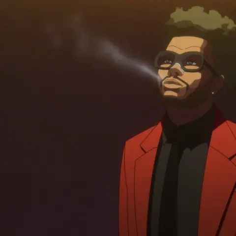 The Weeknd – Snowchild Animated Video cover