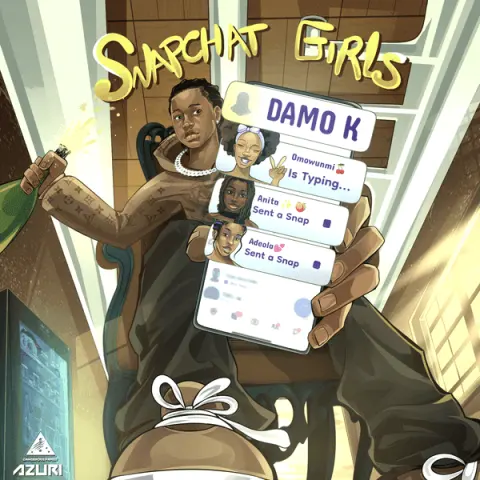 Damo K – Snapchat Girls cover